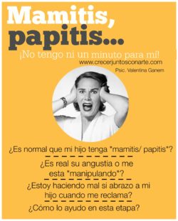 Charla: Mamitis y papitis. Ni un minuto para mí